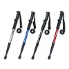 Telescopic Walking Hiking Stick with Compass for Exercise & Fitness