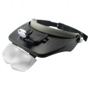 GCM Head Visor Magnifying Glasses with LED Light
