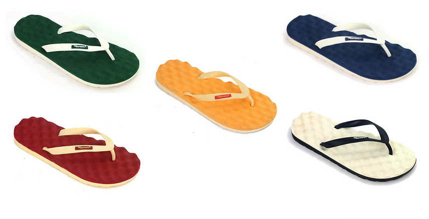 massage slipper with therapy machine