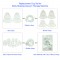 Replacement Cup Set for the U-Style Body Shaping Vacuum Therapy Machine 